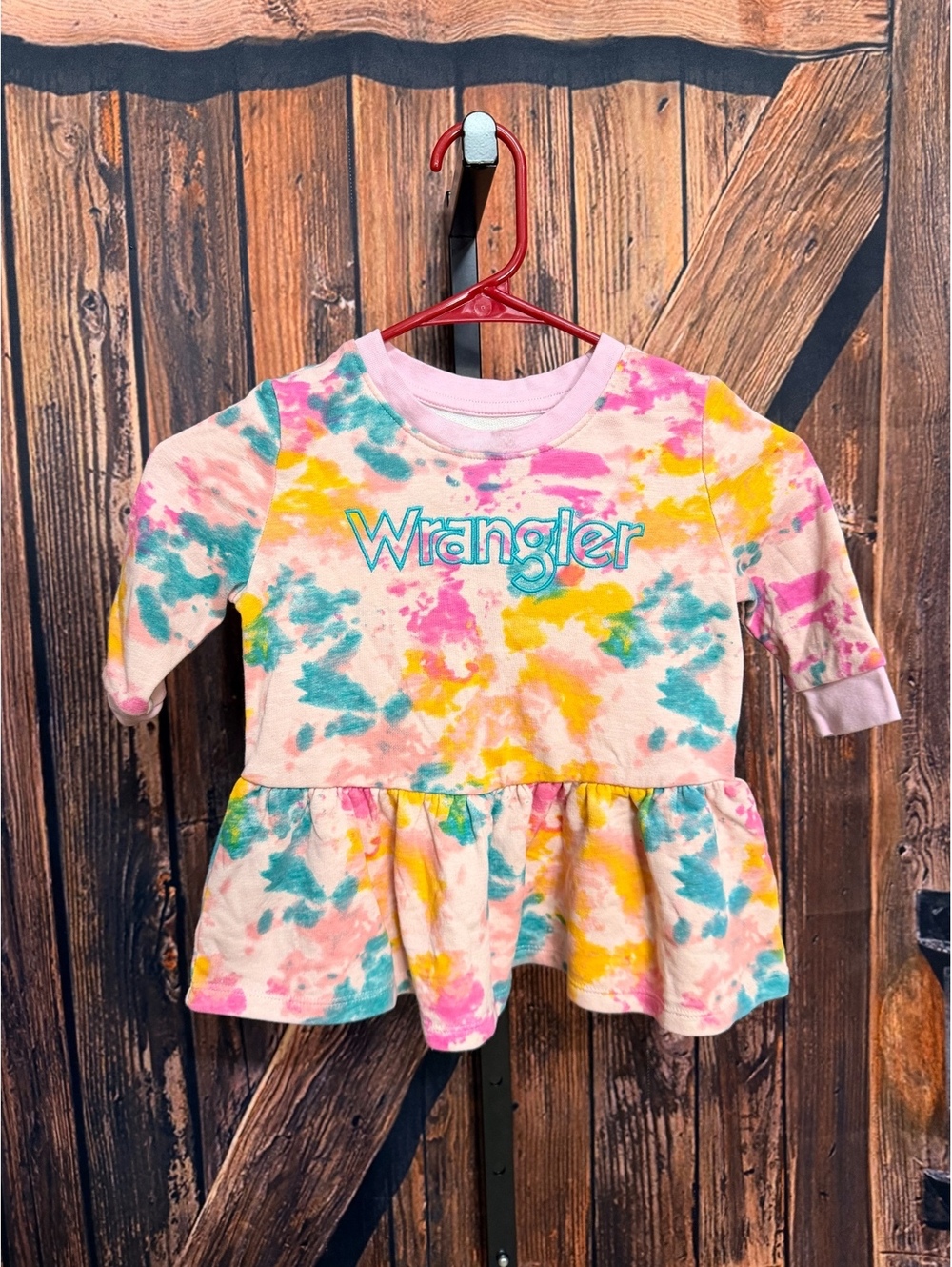 Wrangler Toddler 4T Tie-Dye Long Sleeve shirt